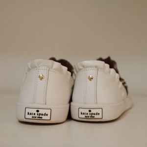 White Kate Spade Slip-on Sneakers